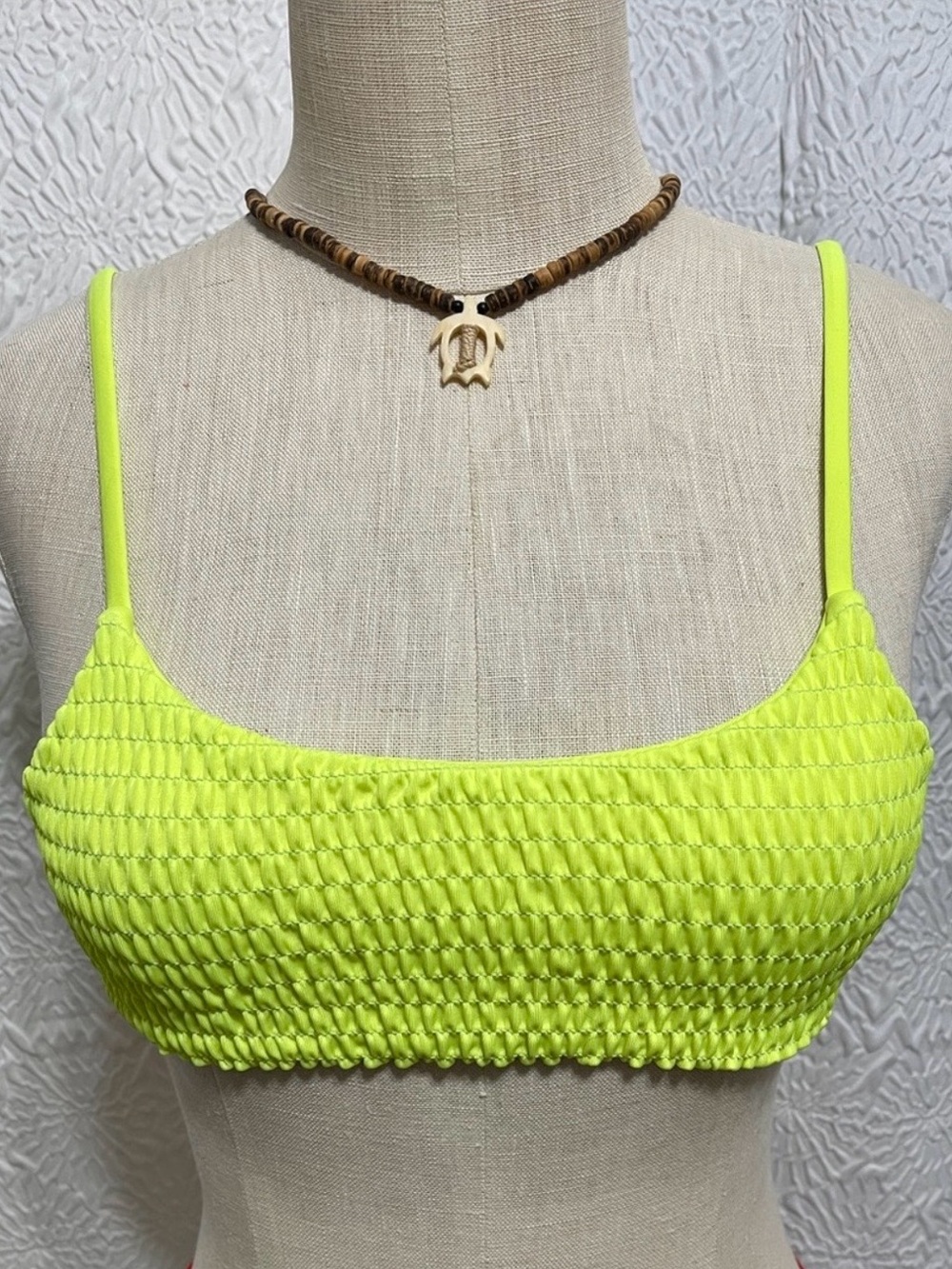 Zaful Neon bikini top